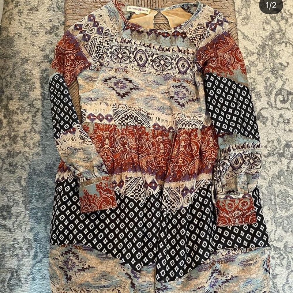 Pattern Dress Size Small - Picture 2 of 2